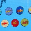 大内山川の生き物マグネット