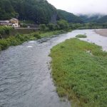 柏野大橋上流